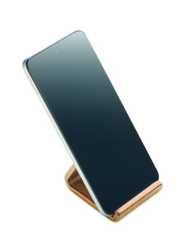 Supporto telefono in legno