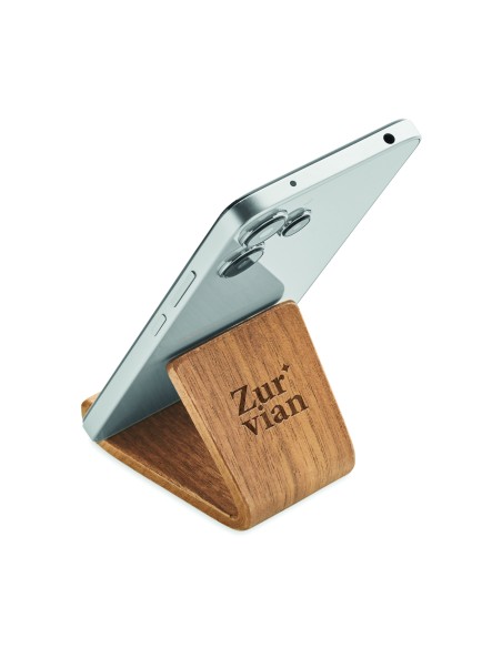 Supporto telefono in legno