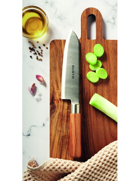 Coltello da chef in legno