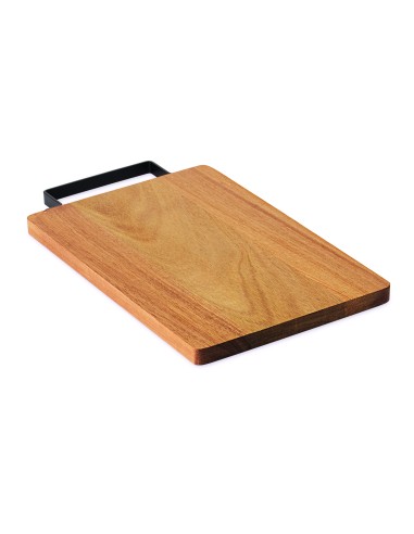Tagliere in acacia con manico