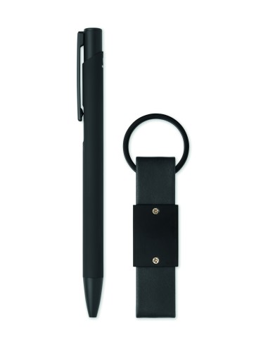 Penna e portachiavi in PU