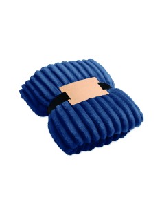 Coperta a righe in pile RPET