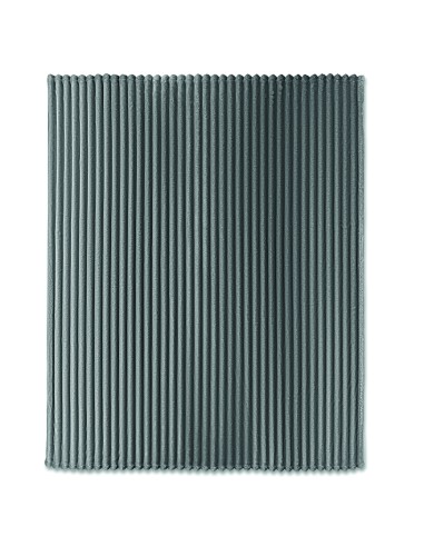 Coperta a righe in pile RPET