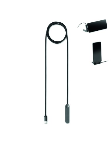 Supporto telefono con cavo