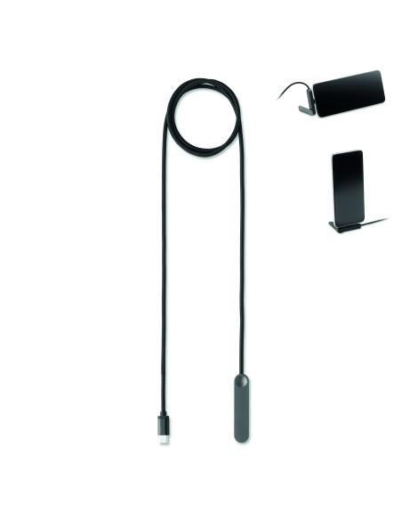 Supporto telefono con cavo