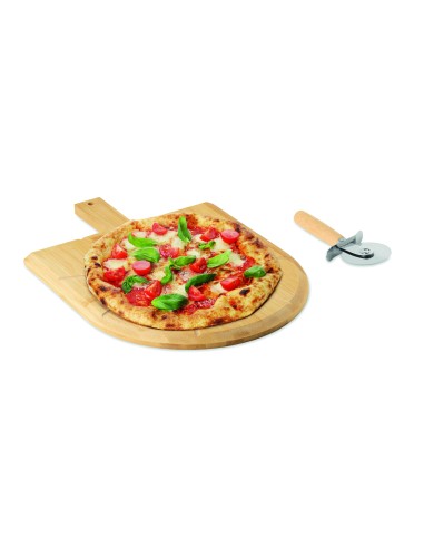 Tagliere per pizza in bambù