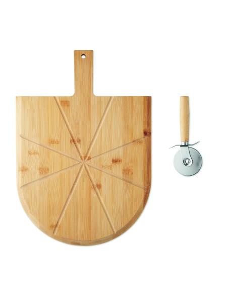Tagliere per pizza in bambù