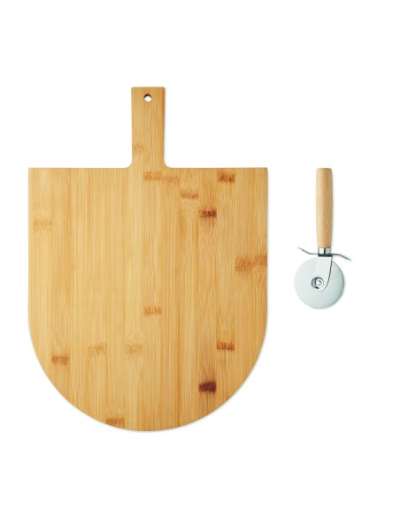 Tagliere per pizza in bambù