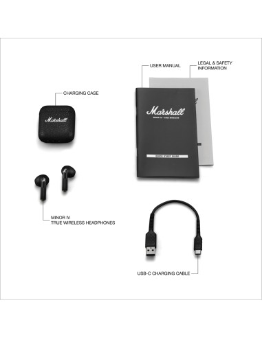 Auricolari Marshall Minor IV 30H+ TWS