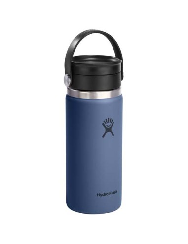 Bicchiere termico Hydro Flask Wide Mouth in acciaio inossidabile da 473 ml con tappo Flex Sip™