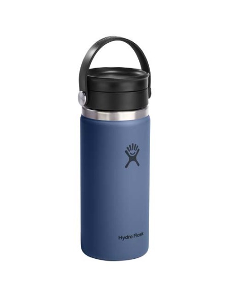Bicchiere termico Hydro Flask Wide Mouth in acciaio inossidabile da 473 ml con tappo Flex Sip™