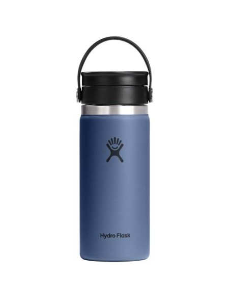 Bicchiere termico Hydro Flask Wide Mouth in acciaio inossidabile da 473 ml con tappo Flex Sip™