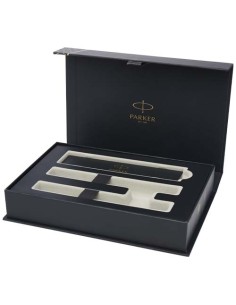 Set di penne roller e a sfera Parker IM Essentials - argento