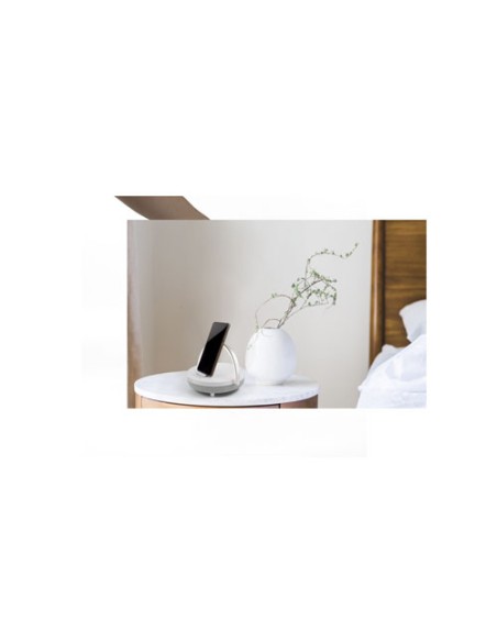 Altoparlante Bluetooth® da 10W 4 in 1 con luce a led e base di ricarica wireless Prixton