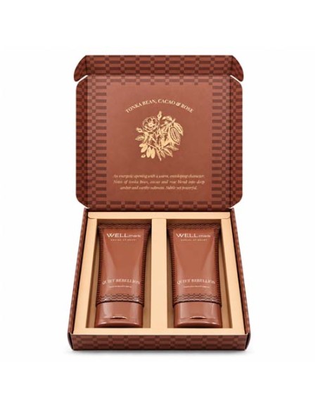 Set regalo Wellmark Quite Rebellion con sapone per le mani da 70 ml e crema per le mani da 70 ml