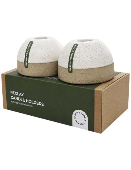 Set di portacandele da tavola Originalhome ReClay