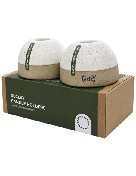 Set di portacandele da tavola Originalhome ReClay