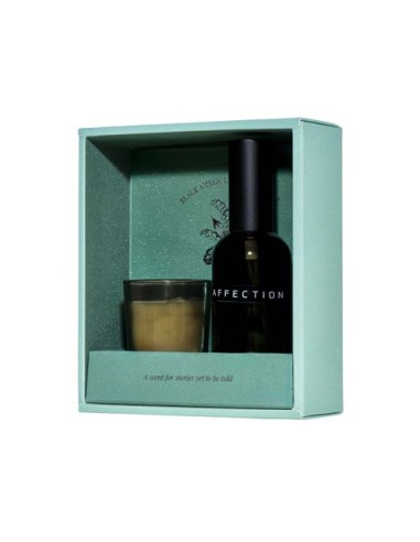 Set regalo Wellmark con spray per ambienti da 100 ml e candela Tender Affection da 70 ml
