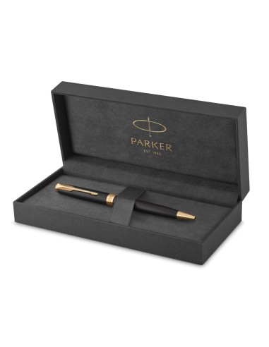 Penna Parker SONNET, nero opaco con finiture in palladio
