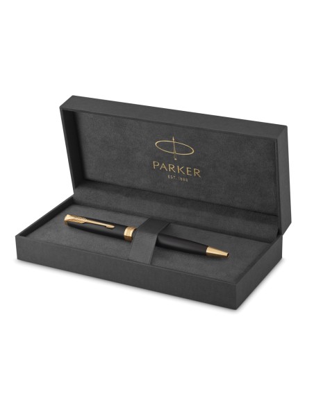 Penna Parker SONNET, nero opaco con finiture in palladio