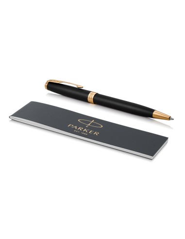 Penna Parker SONNET, nero opaco con finiture in palladio