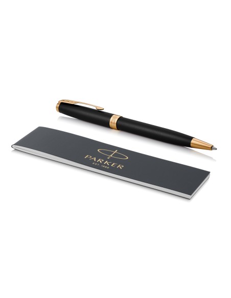Penna Parker SONNET, nero opaco con finiture in palladio
