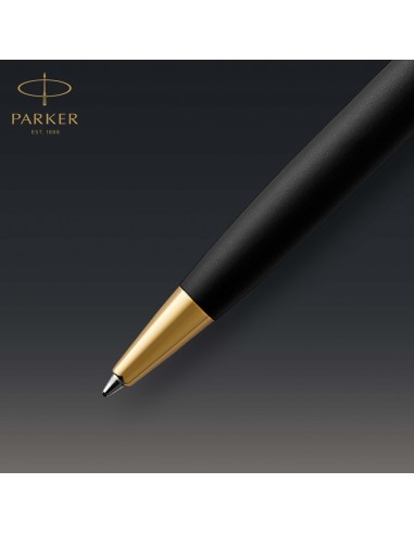 Penna Parker SONNET, nero opaco con finiture in palladio