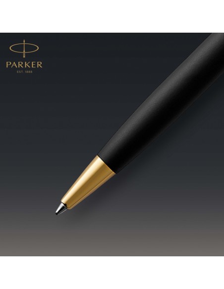 Penna Parker SONNET, nero opaco con finiture in palladio