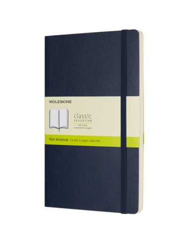Blocco note con copertina morbida - pagine bianche Moleskine Classic L