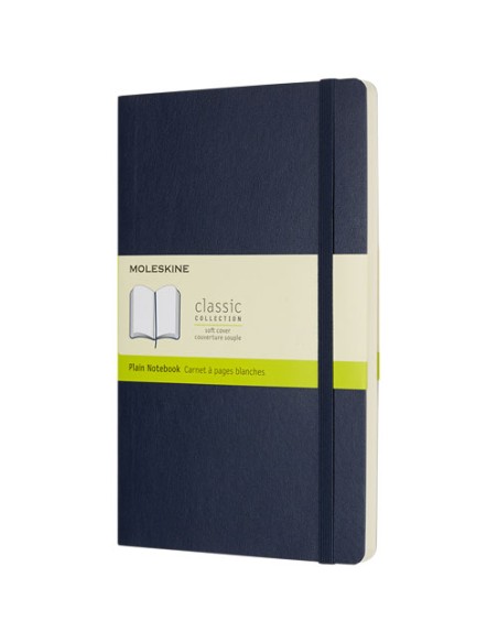 Blocco note con copertina morbida - pagine bianche Moleskine Classic L