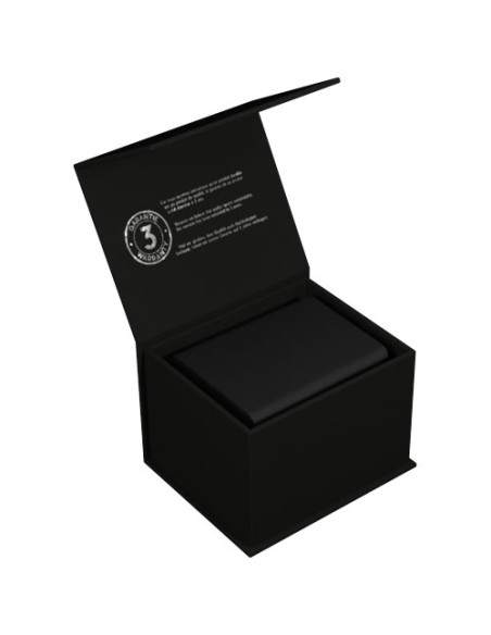 Portamatite in materiale antibatterico con logo luminoso e doppia uscita USB SCX.design O11