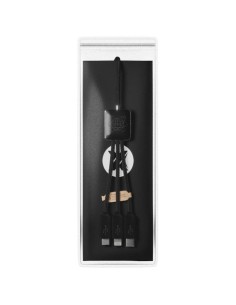 Cavo 5 in 1 con trasferimento dati in PET riciclato SCX.design C45