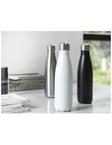 Borraccia termica in acciaio inossidabile riciclato certificato RCS con isolamento sottovuoto in rame da 500 ml Cove 