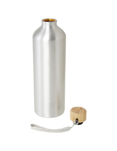 Borraccia in alluminio riciclato certificato RCS da 1000 ml Malpeza