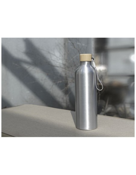Borraccia in alluminio riciclato certificato RCS da 1000 ml Malpeza