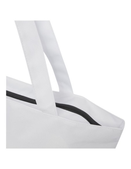 Tote bag in materiale riciclato certificato GRS con cerniera Panama 20l
