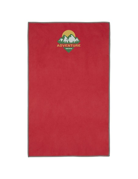 Asciugamano ultraleggero ad asciugatura rapida certificato GRS 30 x 50 cm Pieter
