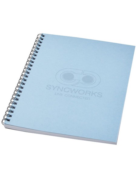 Blocco note A5 colorato con spirale Desk-Mate®