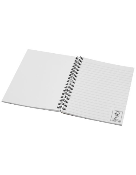 Blocco note A6 colorato con spirale Desk-Mate®