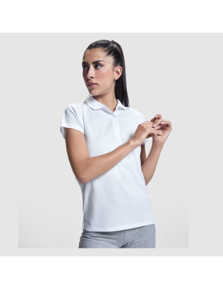 Polo sportiva a maniche corte da donna Monzha