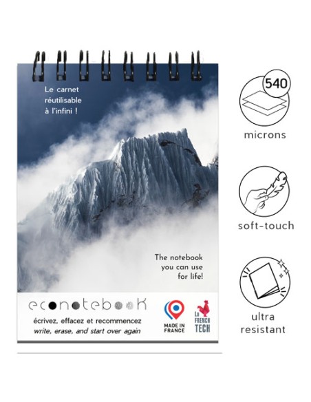 EcoNotebook NA6 con copertina premium