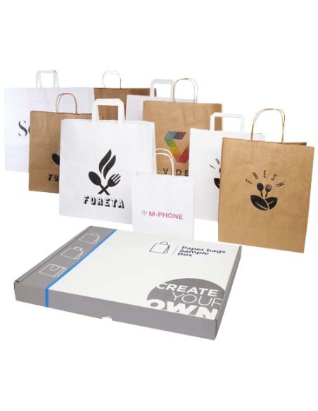 Box campionatura sacchetti assortiti di carta kraft