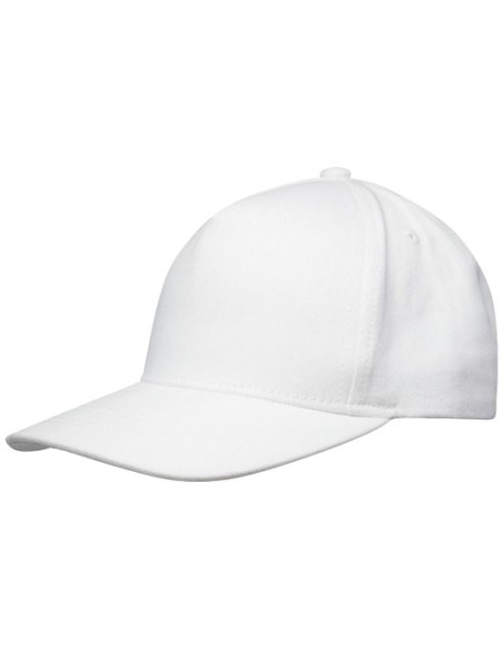 Cappellino in tessuto riciclato Aware™ a 5 pannelli Onyx