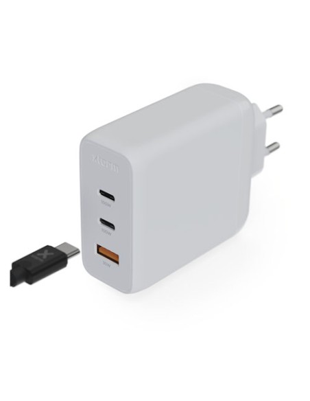 Caricabatterie da parete da 100W Xtorm XEC100 GaN² Ultra
