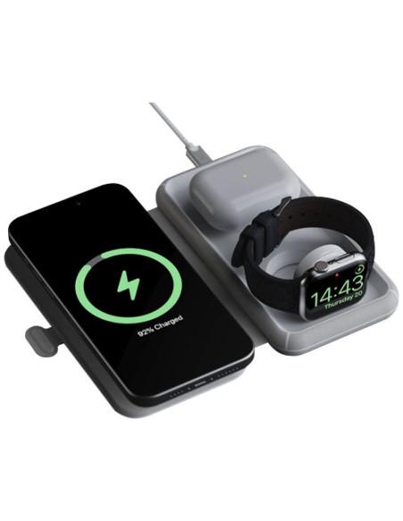 Caricabatterie da viaggio wireless 3 in 1 pieghevole da 15 W Xtorm XWF31