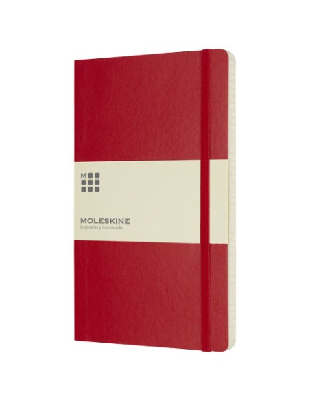 Blocco note con copertina morbida - a quadretti Moleskine Classic L
