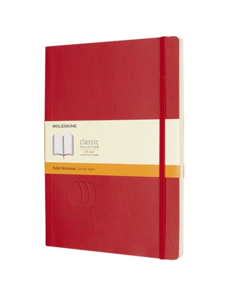 Blocco note con copertina morbida - a righe Moleskine Classic XL