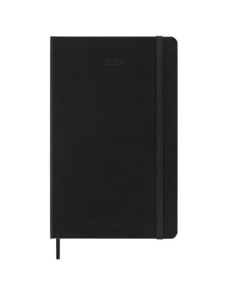 Agenda settimanale 12 mesi formato L con copertina rigida Moleskine