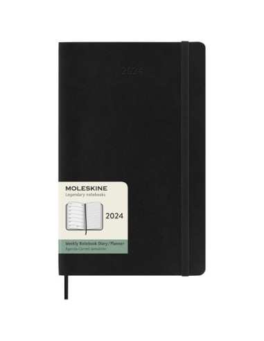 Blocco note 12 mesi formato XL con copertina morbida Moleskine