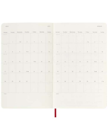 Blocco note 12 mesi formato L con copertina morbida Moleskine